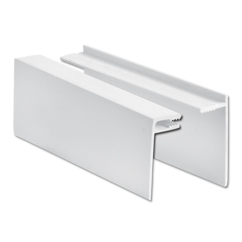 Cladding 2-Part U-Trim (White)