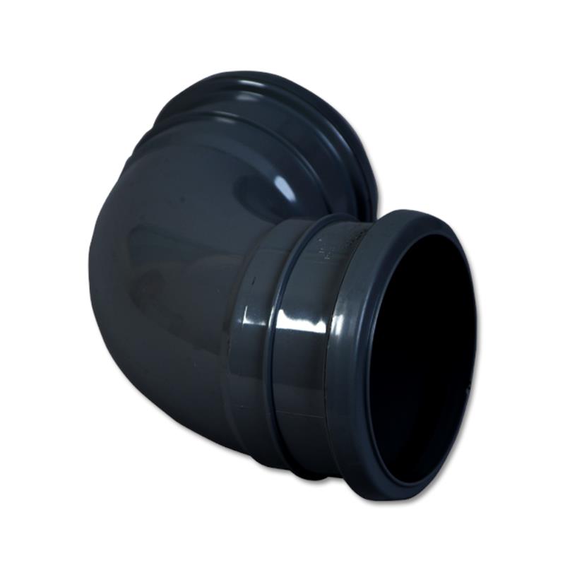 92.5 Soilpipe Bend Double Socket (Black)