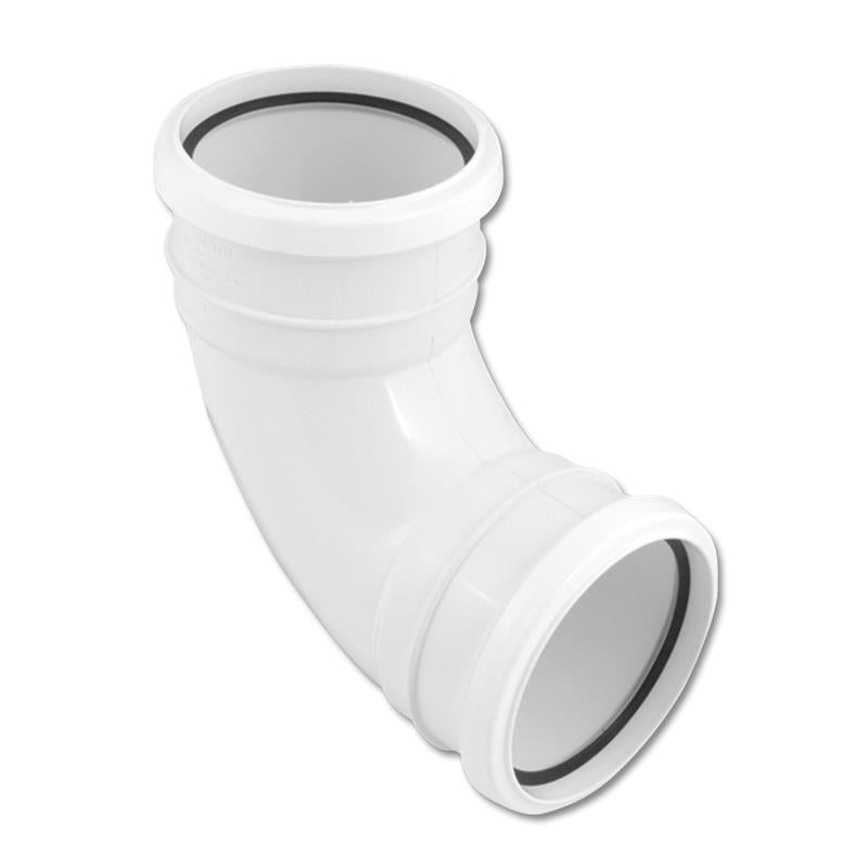 92.5 Soilpipe Bend Double Socket (White)