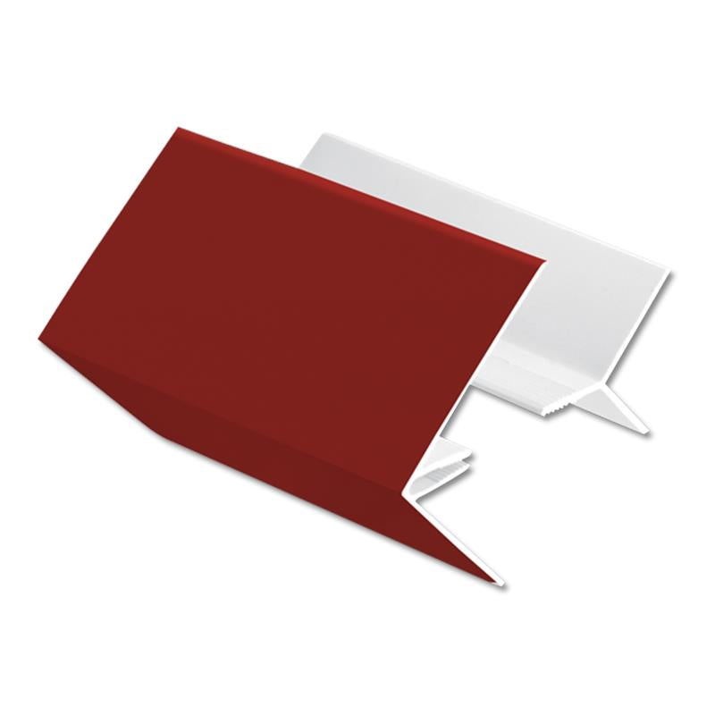 Cladding 2-Part Corner Trim Ext (Wine Red)