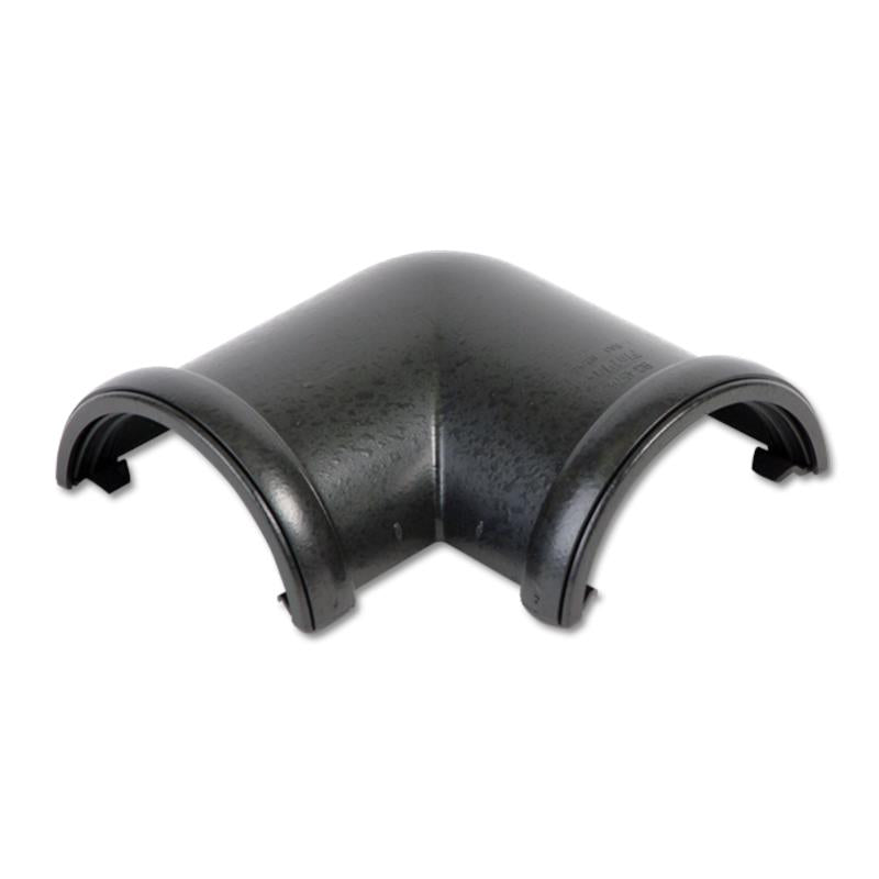 Half-Round Gutter Angle 90 Deg (Cast Iron Effect)