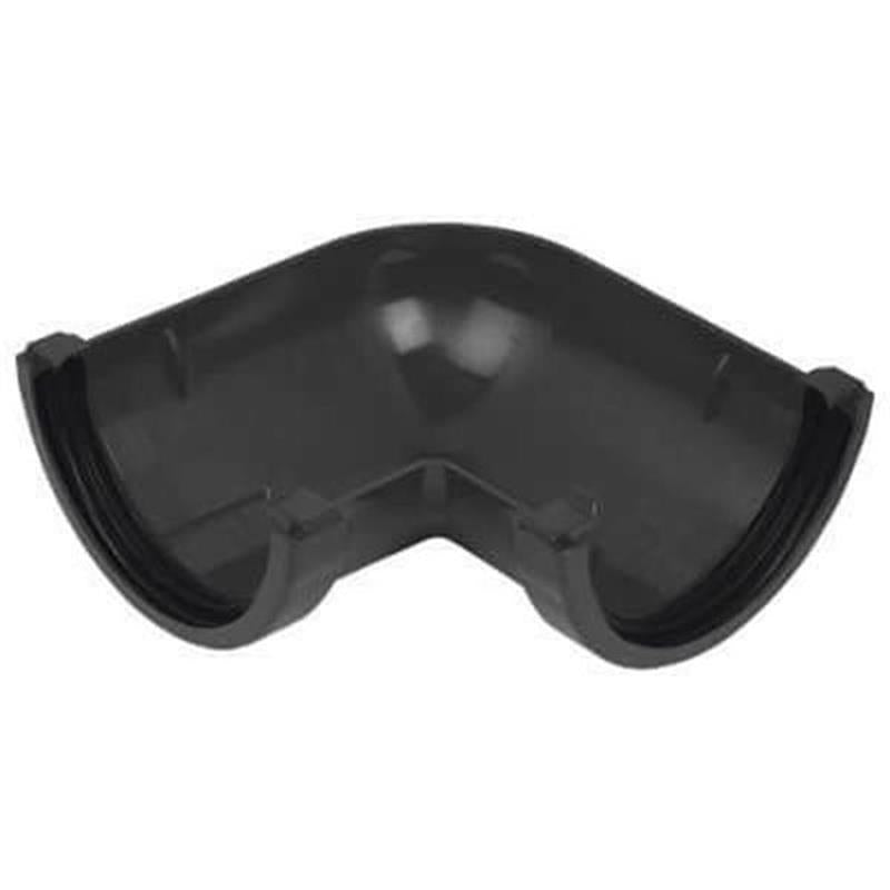 Half-Rnd Gutter Angle 90 Deg (Anthracit)