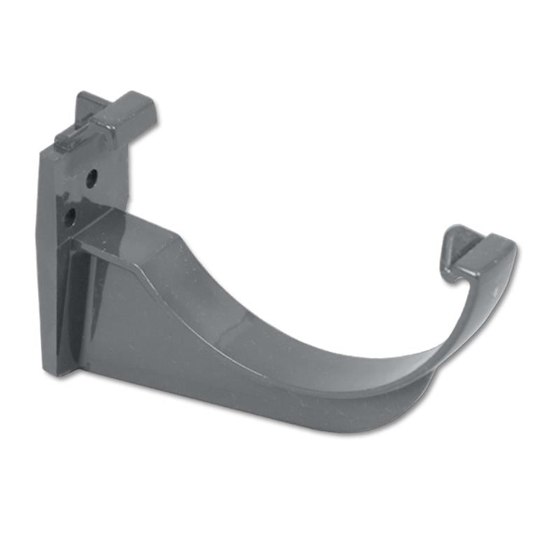 Half-Round Gutter Fascia Bracket (Grey)