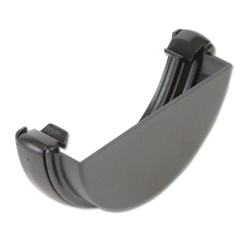 Half-Round Gutter Stop End Ext (Cast Iron Effect)