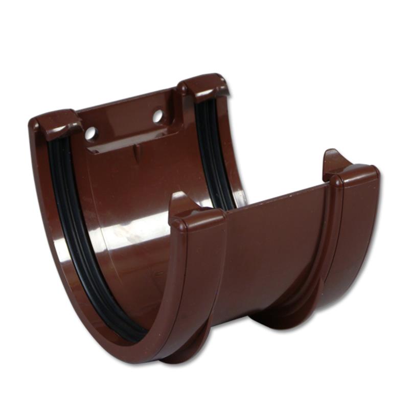 Hi-Cap Gutter Union Bracket (Brown)