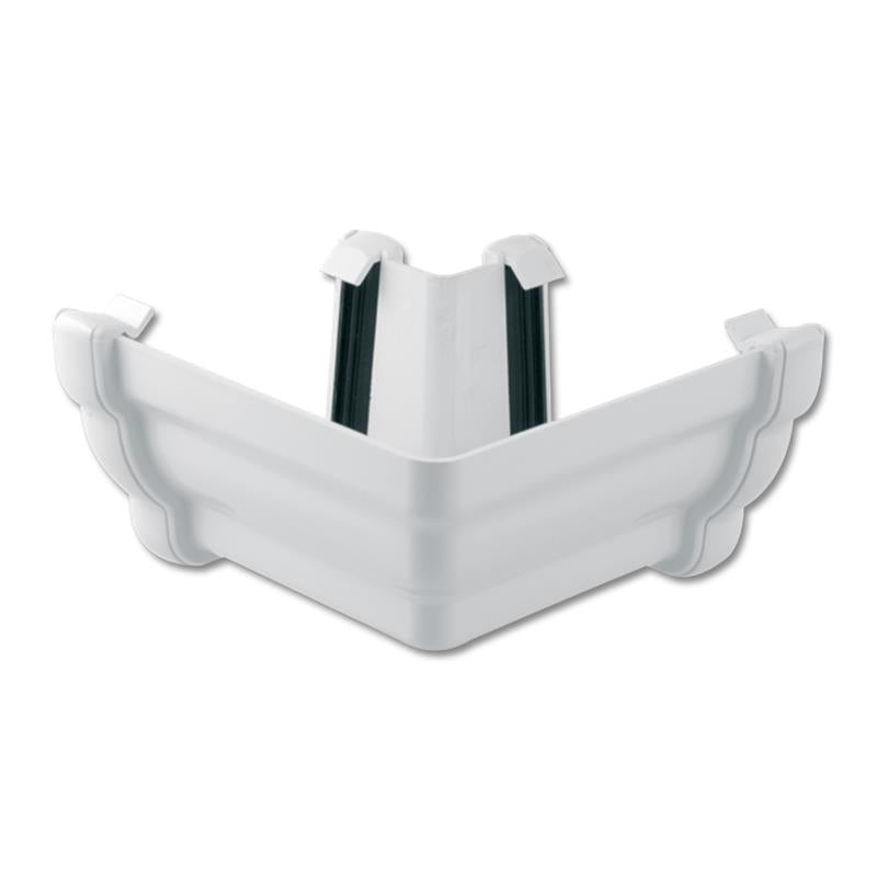 Ogee Gutter Angle Ext 90 Deg (White)