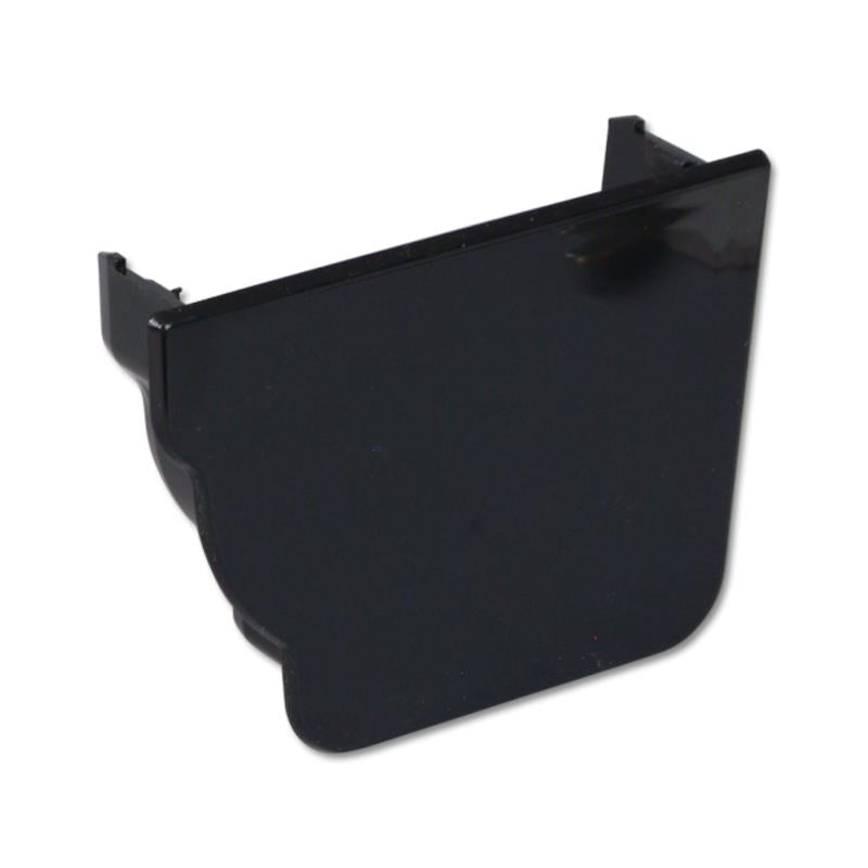 Ogee Gutter Stop End Int RH (Black)