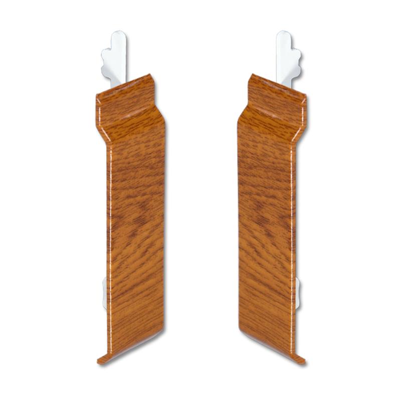 Open-V Cladding 100mm Joint Cover (L/Oak)