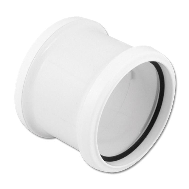 Pipe Coupling Double Socket (White)
