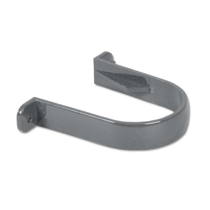 Round Downpipe Clip (Grey)