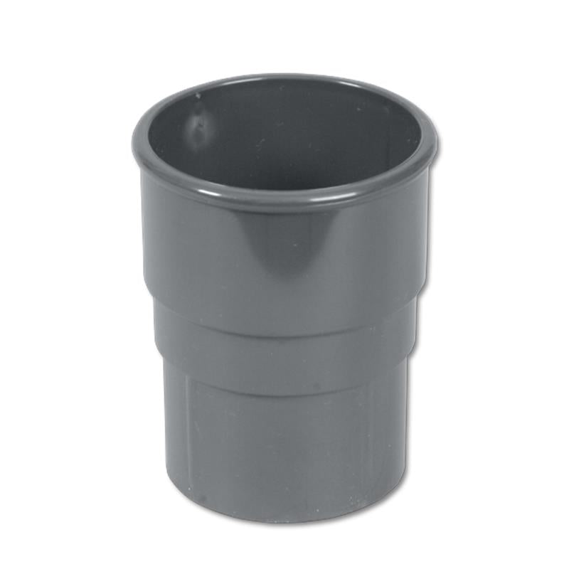Round Downpipe Socket (Grey)
