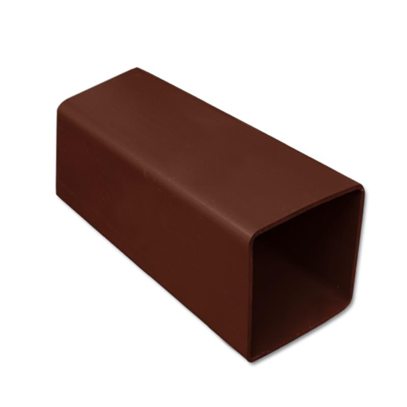 Square Downpipe 2.5 Mtr (Brown)