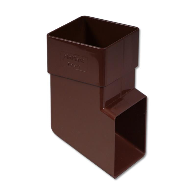 Square Downpipe Shoe (Brown)