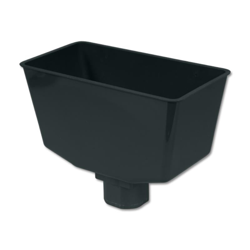 Square/Round Downpipe Hopper Head (Anthracite)