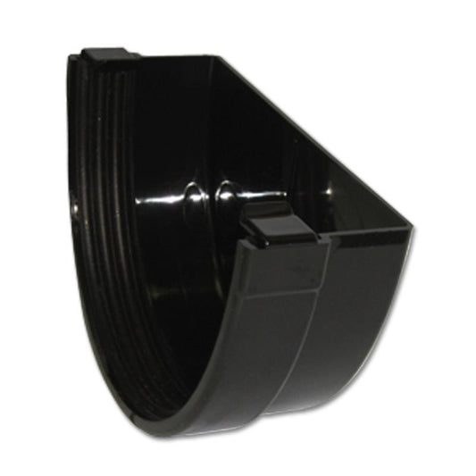 Xtraflo Gutter Ext Stop End (Black)