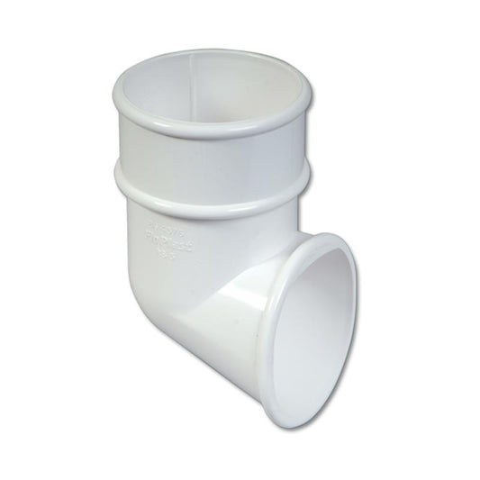 Round Downpipe Shoe (White)