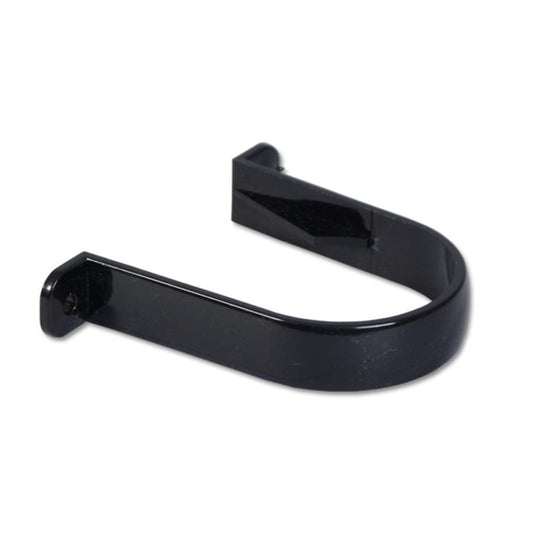 Round Downpipe Clip (Black)