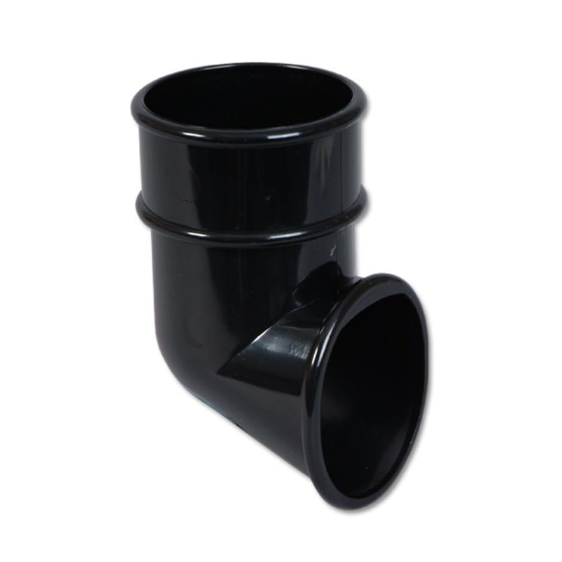 Round Downpipe Shoe (Black)