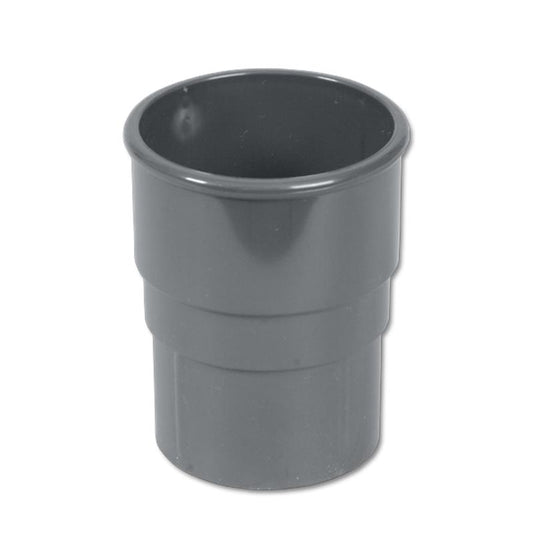 Round Downpipe Socket (Grey)