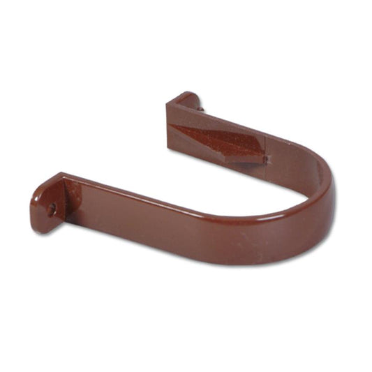 Round Downpipe Clip (Brown)