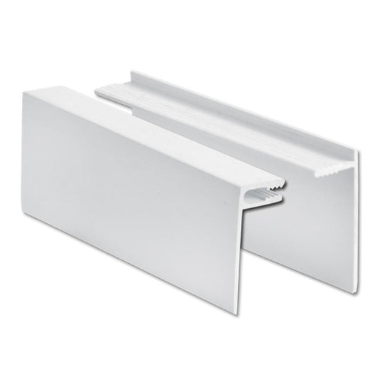 Cladding 2-Part U-Trim (White)