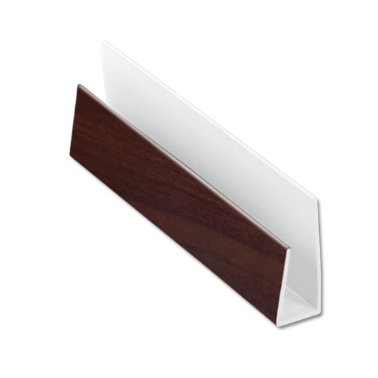 Hollow Soffit J-Trim (Rosewood)