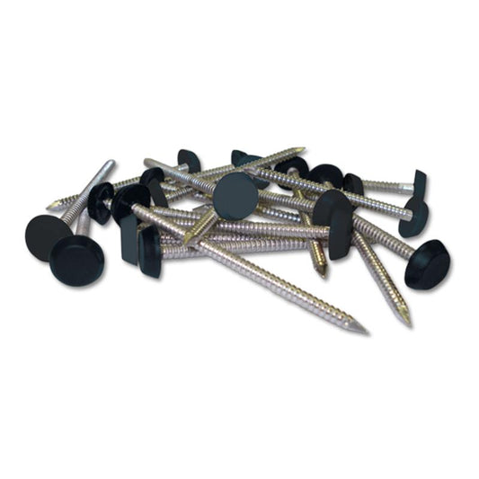 30mm Plastic Headed Pins (Dark Grey) (Grey 2)