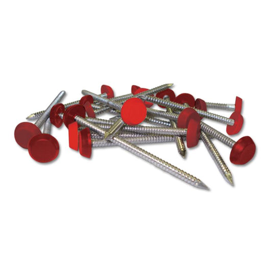 30mm Plastic Headed Pins (Wine Red) (Red 5)