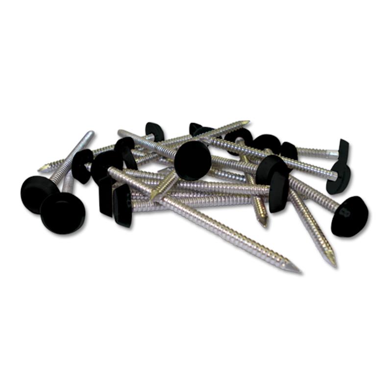 40mm Plastic Headed Pins (Black)