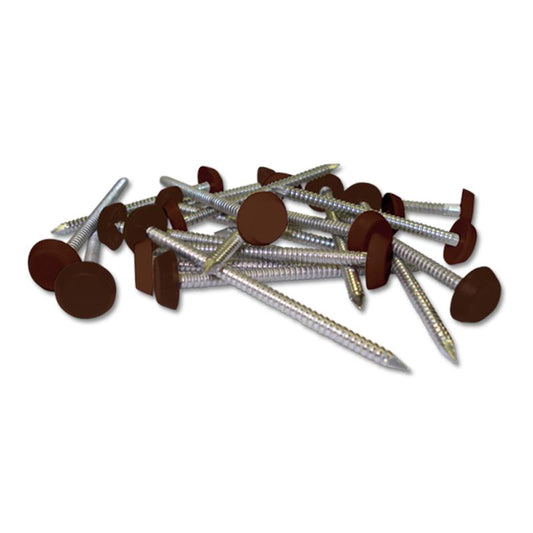 40mm Plastic Headed Pins (Mahogany Brown 2)