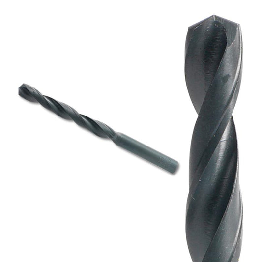 8mm x 165mm long HSS metric drill bit by Glazing Outlet, sharp cutting edge for precise drilling in metal and wood.