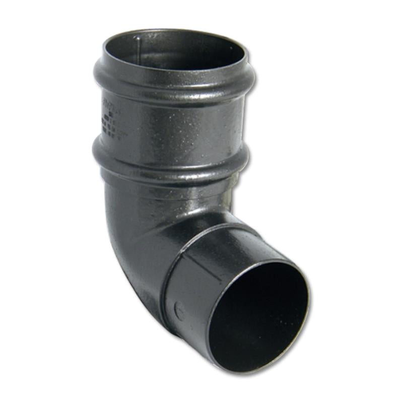 92.5 Offset Bend Round Cast Iron (Black)