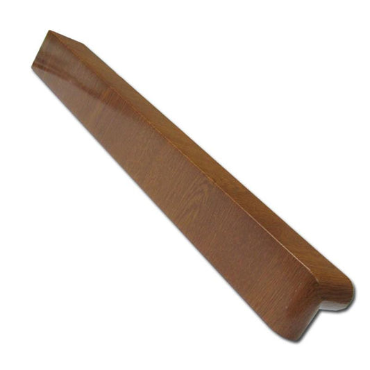 Bullnose Replacement Fascia Corner Ext 500mm (Light Oak)