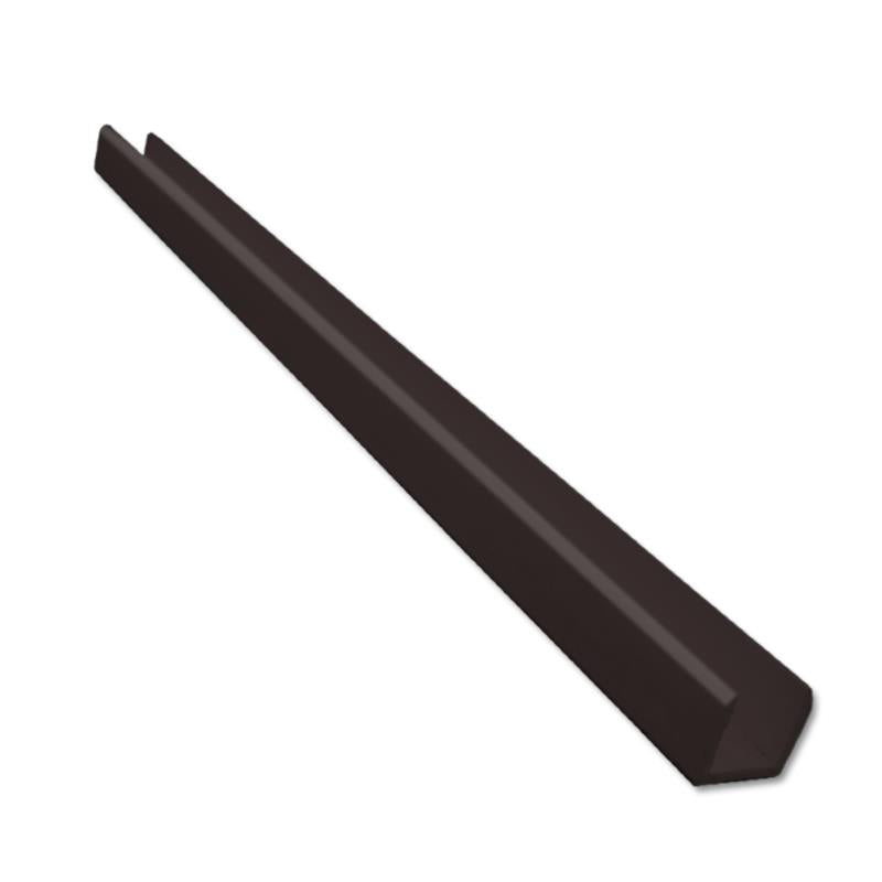 Bullnose Windowboard Channel (Dark Brown)