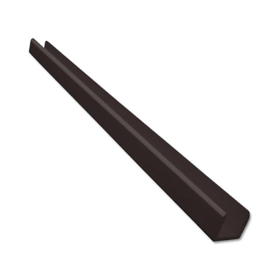 Bullnose Windowboard Channel (Dark Brown)