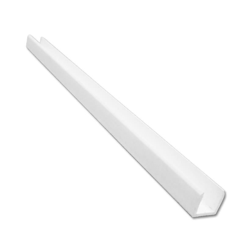 Glazing Outlet Bullnose Windowboard Channel (White)