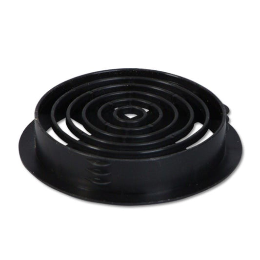 Circular Soffit Vent (Plain Black)