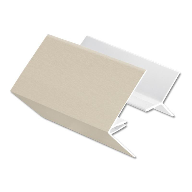 Cladding 2-Part Corner Trim Ext (Cream)