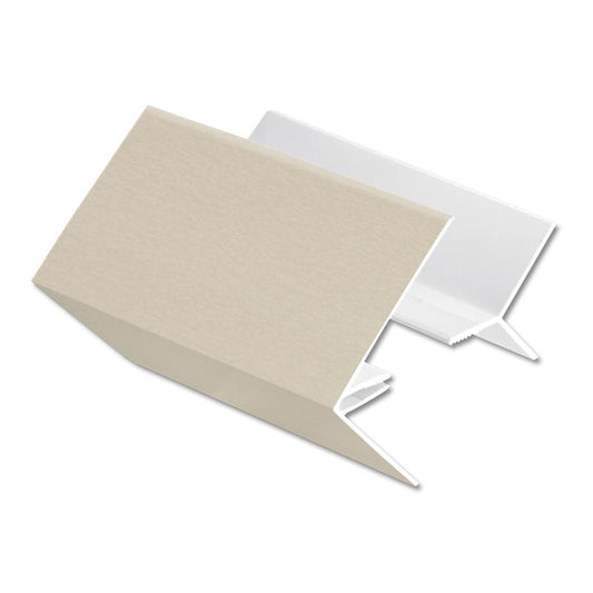 Cladding 2-Part Corner Trim Ext (Cream)