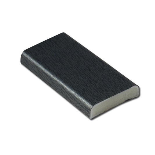 D-Section 25mm (Anthracite Grey Grained RAL7016)
