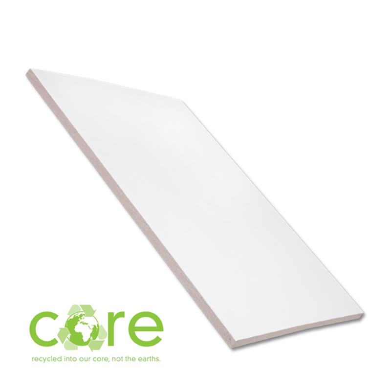 Eco Core Flat Board 300mm (White)