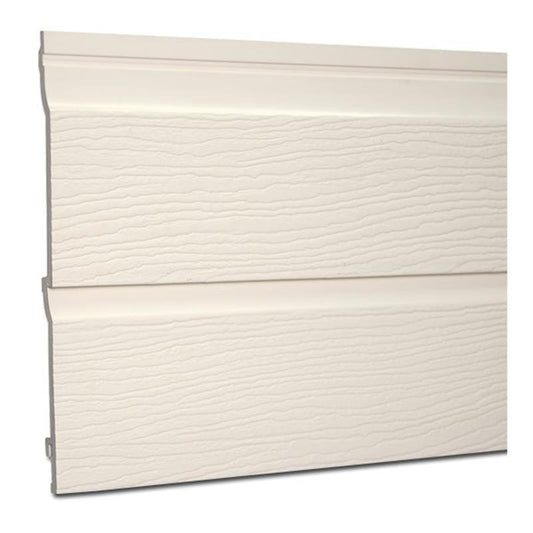 Embossed Double Shiplap Cladding 2 by 150mm (Cream Colour 91)