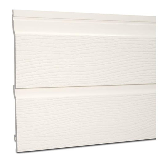 Embossed Shiplap Cladding Joint Cover (White)