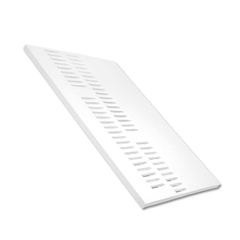 Flat Board Double Vented 150mm (White)