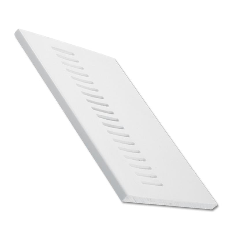 Flat Board Vented 605mm (White)