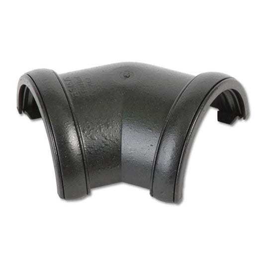 Half-Round Gutter Angle 135 Deg (Cast Iron Effect)