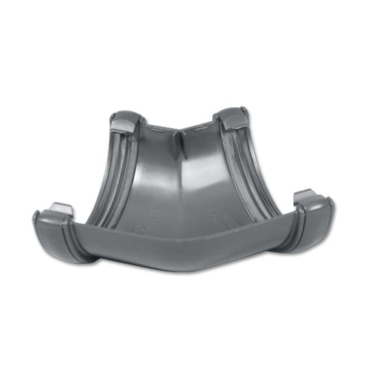 Half-Round Gutter Angle 135 Deg (Grey)