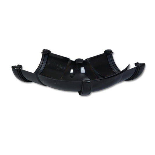 Half-Round Gutter Angle Adjust 50-156 Deg (Black)