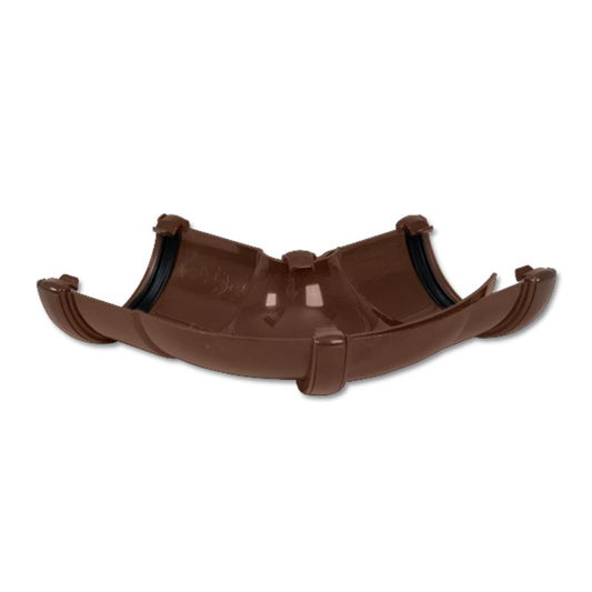 Half-Round Gutter Angle Adjust 50-156 Deg (Brown)