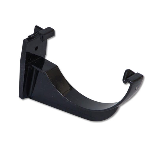 Half-Round Gutter Fascia Bracket (Black)